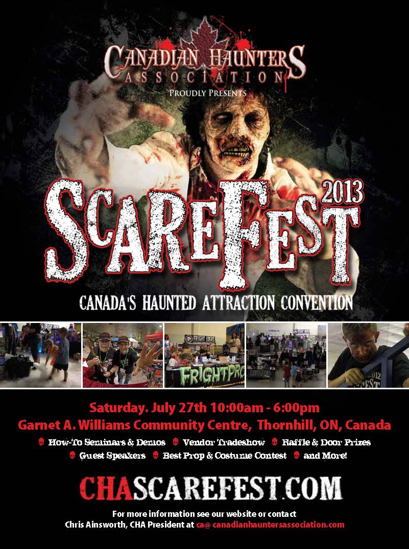 ScareFest: Canada’s Haunted Attraction Convention with Home Haunter Chris Ainsworth